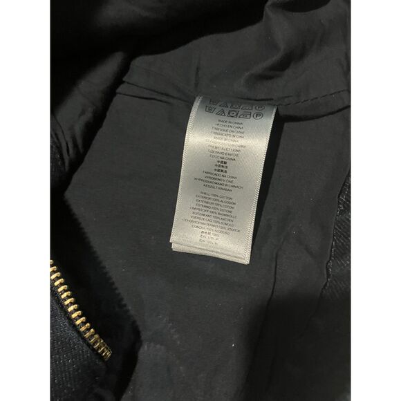 Michael Kors Quilted Denim Jacket with Gold Accents – Size XS - Picture 11 of 12